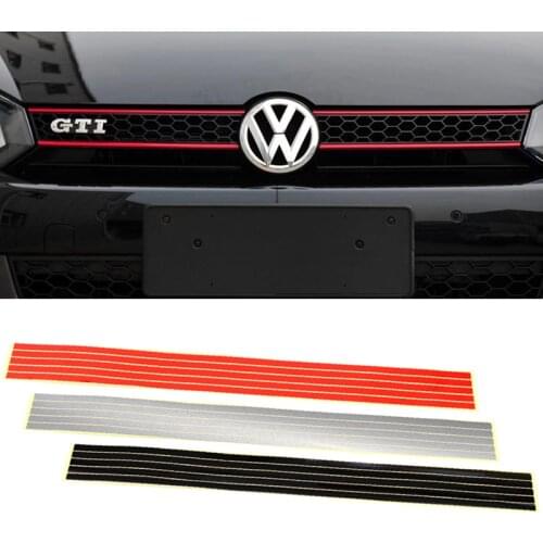 Car styling Reflective Stripe Sticker Line Tape fit For Volkswagen CC GOLF 7 Golf 6 MK6 Polo GTI VW Tiguan Car accessories