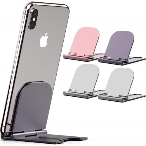 Mobile Phone Holder Desktop Folding Small Simple Portable Universal Tablet Computer Stand Smartphone Desk Holder For Phone/IPad