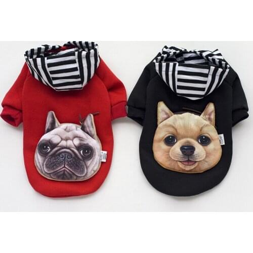 New Pet Autumn And Winter Bag Warm Sweater Dog Clothes Winter Warm Jacket Coat For Backpacking Clothing For Small Medium Dogs