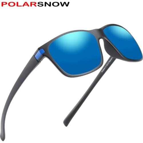 Polarized Ultralight TR90 Sunglasses For Men Vintage Mens Polarized Glasses Brand Design Driving Eyewear For Men/Women UV400