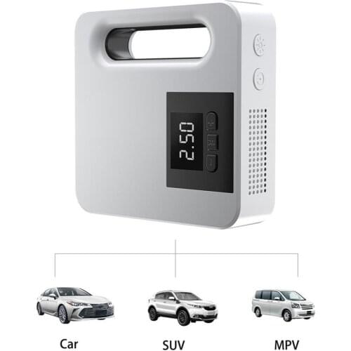 Portable Car Air Pump Automatic Charging Type Car Air Pump Digital Tire Air Pump With Light