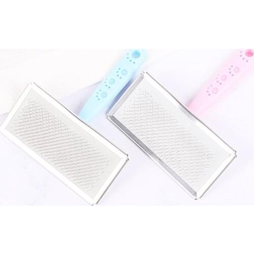 Pet Cat Hair Shedding Combs Dog Hair Remover Massage Brush Kitten Hair Groomer Comb Puppy Self Cleaning Products
