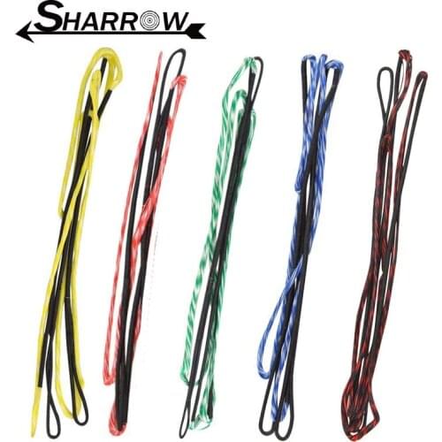 12/14/16 Strands Archery Recurve Bow Longbow Replace Bowstring Fit 48''-70''Bow Hunting Bow String Shooting Accessories