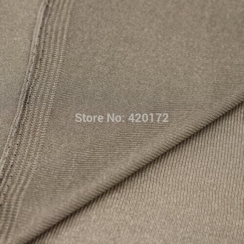 RFID EMF RF EMI Blocking Fabric 100% SILVER FIBER Stretchable Conductive fabric Radiation-Resistant Anti-Static Fabric
