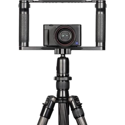 Handheld DSLR Video Rig Cage Monitor Rabbit Cage Bracket Smartphone Vlog Stabilizer Camera Cage For Gopro 9 8 7 6 Sport Camera