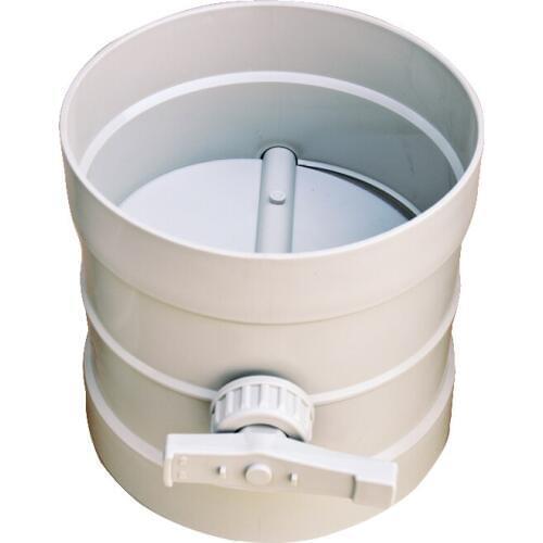 HVAC Manual Plastic Air Damper Valve 50 -200mm Volume Flow Rate Damper Air Duct Valve for Ventilation Pipe Wholesale