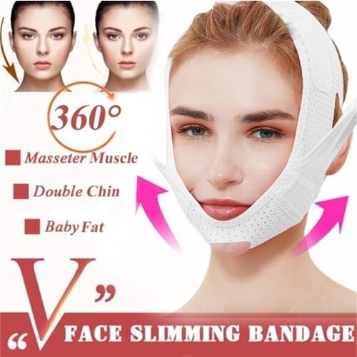 6Colors Face Slim V-Line Lift Up Cheek Chin Neck Thin Belt Strap Beauty Delicate Physical Bandage Facial Tools