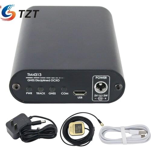TZT GPSDO GPS Disciplined Oscillator GNSS Disciplined OCXO Frequency Standard 10MHz Sine Wave Output
