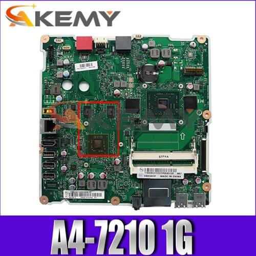 00UW126 00UW127 for Lenovo IdeaCentre AIO 300-22ACL 300-23ACL motherboard A4-7210 1G DDR3 FP4CRZST.V1.0 mainboard