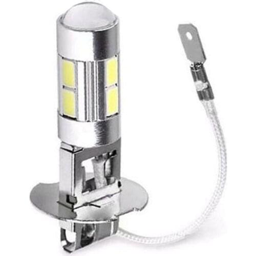 20pcs H1 H3 Car LED Front Fog light Bulbs Auto DRL Lamp Vehicle Singal Lamp 5630 10SMD White DC 12V