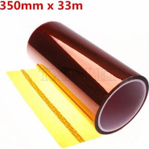 350mm X 33m Polyimide Tape Thermostable Adhesive Film