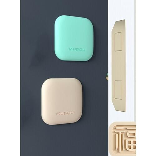 4pcs/set anti-collision door handle anti-collision pad anti-collision cushion door wall refrigerator door silicone protection