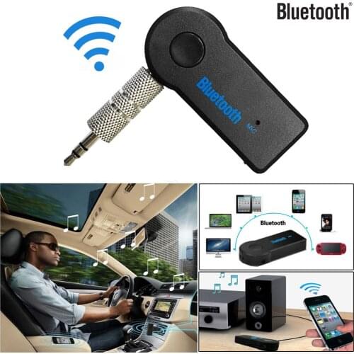 Bluetooth Enabled Device Wireless Bluetooth 3.5mm AUX Audio Stereo Music Home Car Receiver Adapter Mic
