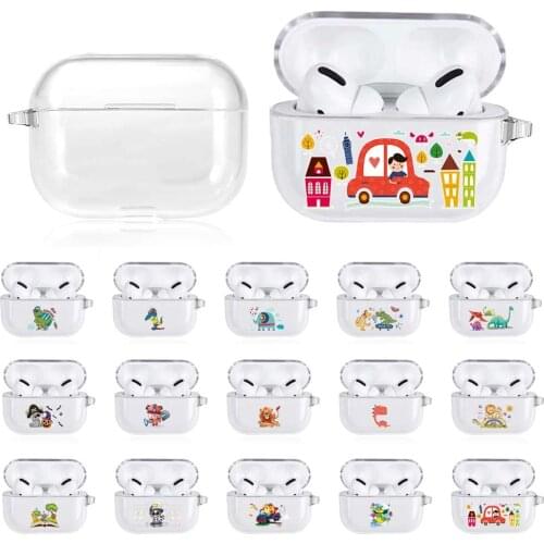 For Apple Airpods Pro Case Protective Silicone Cover Shockproof Earphone Case for Airpods Pro 3 Charging Box Bags