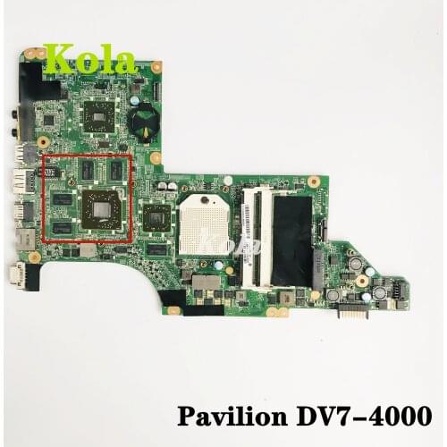 DA0LX8MB6E1 DA0LX8MB6D1 615687-001 630834-001 For HP DV7 DV7T DV7-4000 Laptop Motherboard With 1G-GPU 100% Fully tested