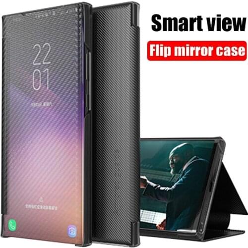 Smart View Flip Case For Xiaomi Mi Poco X3 NFC M3 Pro Redmi Note 9 9S 10 Pro Max Case For Xiaomi Redmi Note 10 Pro Cover Case