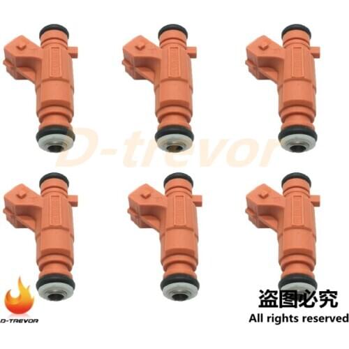 6Pcs OEM 0280156341 Fuel Injector nozzle For Chery TIGGO / T11 / QIYUN 3