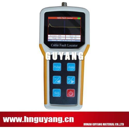 GY800N cable Fault Locator used for test est cable break, short circuit faults
