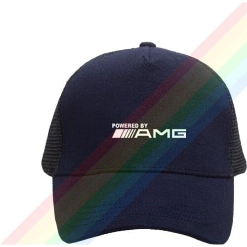 2021 Classic Amg White Logo Baseball Cap Sun Hats Mesh Lightweight Outdoor Sports Unisex Multiple Colors