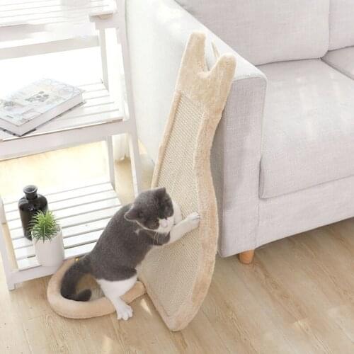 Cat Scratcher Small Cat Climbing Frame Hanging Cat Claw Column Scratching Post Grinding Claw Scratcher Sisal Cat Wall Cat Climbi