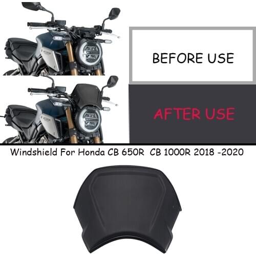 Motorcycle Accessories For Honda CB 650R CB650 R 2019 2020 Deflector Windshield CB 1000 R CB 1000R 2018 2019 2020