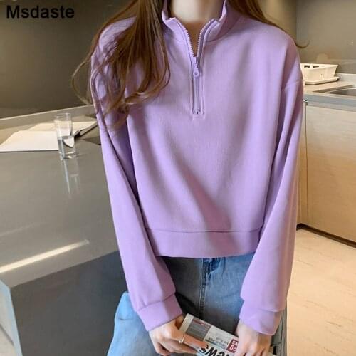 Женские короткие толстовки MsDaste China At AliExpress