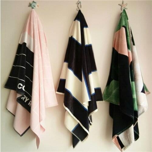 Men Women Beach Towel Microfiber Bath Towels 70*140cm Camping Sport Yoga Towels Bathroom Beach Wrap YMT20
