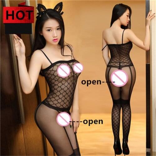 Porno Sex Teddies Bodysuits Women Sexy Lingerie hot Erotic lingerie Open Crotch Body Stockings Sexy Costumes Exotic Apparel