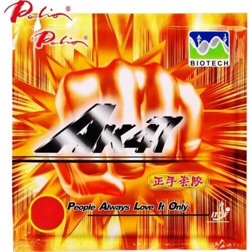 Palio BIOTECH Ak47 Table Tennis Rubber Ping Pong Racket Rubber For Forehand Loop and Fast Attack