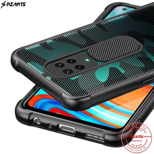 Rzants For Xiaomi Redmi Note 9S Redmi Note 9 Pro Case Soft [Camouflage Lens] Camera Protection Smooth Soft Slim Clear Cover