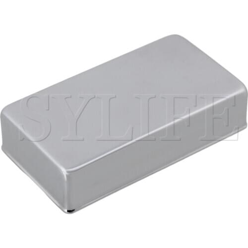 1 pcs 15 mm Plated Chrome Copper Sealed Electrical Guitar Pickup Cover
