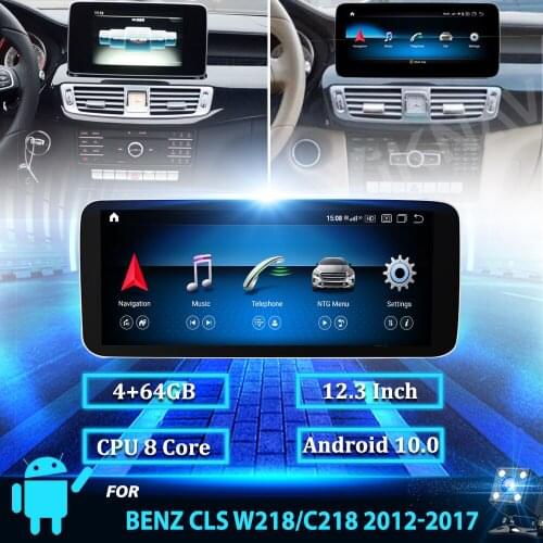 Android 10 Car multimedia radio Player for Mercedes benz CLS W218 2012 2013 2014 2015 2016 2017 GPS Navigation Car stereo