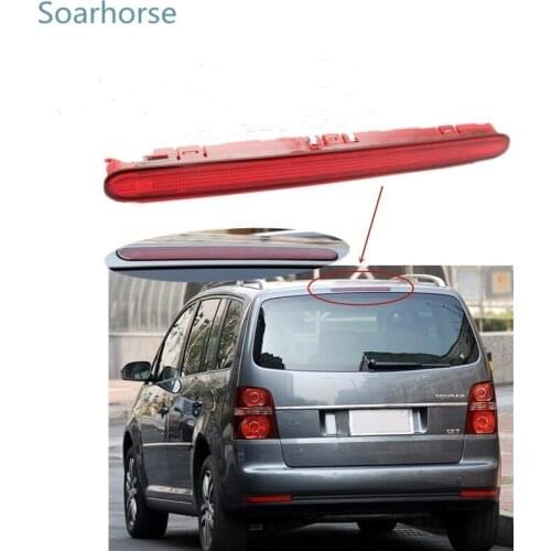 Soarhorse for Volkswagen VW Touran 2003-2015 Car High mounted Additional light Rear 3rd Third Brake light stop lamp