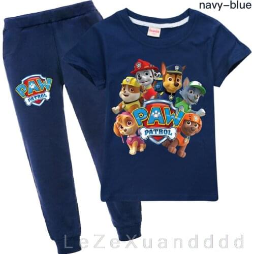 PAW PATROL Baby Clothing Sets Children Birthday suit Boys Girl Tracksuits Kids Sport Suits Hoodies Top +Pants Set