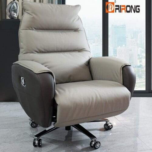 Electric Recliner Chair Microfiber Leather Relax Automatic Home Office Sofa Chair Office Set