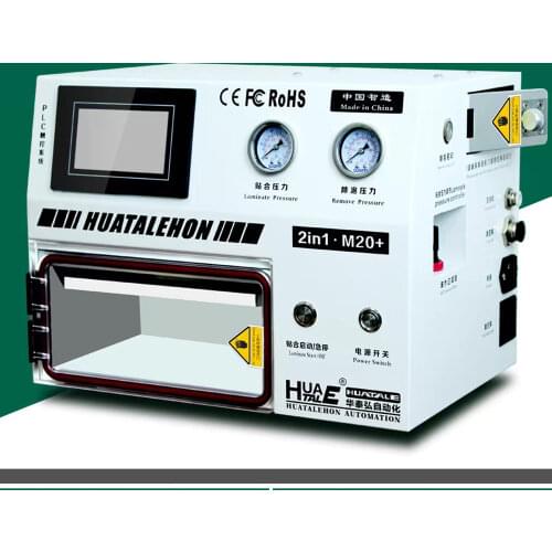 MINI OCA Vacuum Laminating Machine + Autoclave Bubble Remover For 10 inch LCD Touch Screen Repair Refurbish HUATAIE M20