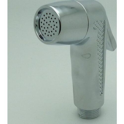 Bathroom Single Hole Pressure Boost Water Saving Bidets Nozzle ABS Material Handheld Shower Head Chrome Plated