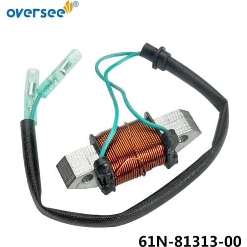 61N-81313 Lighting Coil For Yamaha Outboard Motor Parsun T20-06040003 Hidea Seapro Seatec HDX 2T 25HP 30HP 61N-81313-09