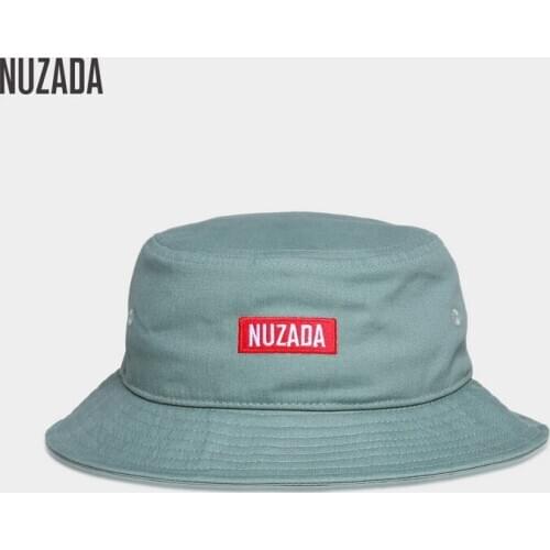 NUZADA New Fashion Bucket Hats Fisherman Caps For Women Men Cotton Breathable Couple Cap Spring Summer Autumn Shade Hat