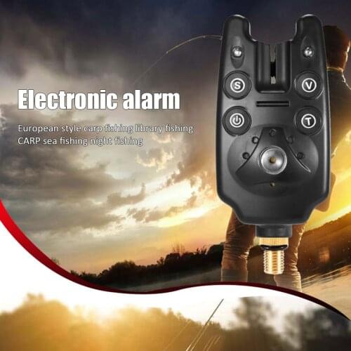 Carp Fishing Bite Alarm Sensitivity Control LED Night Indicator Electronic Alarm Sea Fishing Tackles Tools