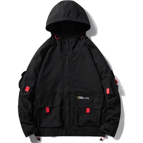 Smiao Hooded Jackets For Men