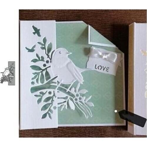 Cutting Dies Bird Lace Metal Making Embossing Scrapbooking Craft Stencil Cards