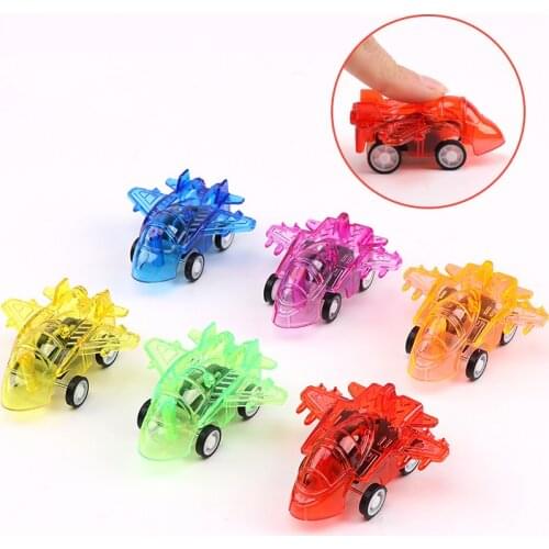1pc/5pcs Pull Back Power Mini Airplane Toy Plane Model Educational Toys for Children Kids Birthday Gifts
