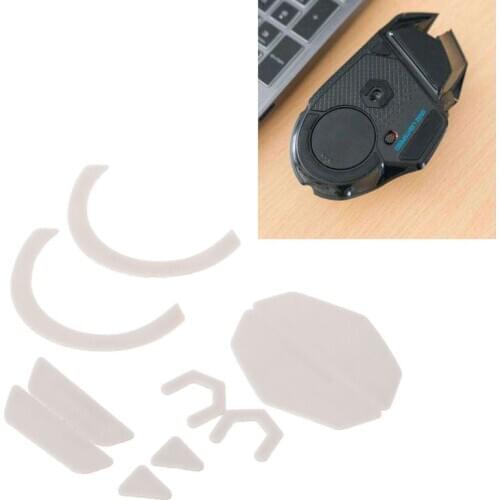 2 Sets/pack Tiger Gaming Mouse Feet Mouse Skate For Logitech G502 HERO LIGHTSPEED Wireless Gaming Mouse White Mouse