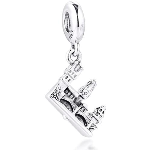 CKK Fit Pandora Bracelets Prague Charles Bridge Charms Silver 925 Original Beads for Jewelry Making Sterling Silver Berloque