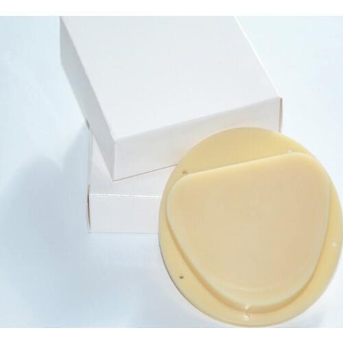 6 pieces 89*71*12mm Dental Lab Material Pmma Disk Amann Girrbach Milling System Dental PMMA Block for Temperary Crown A1 A2 A3