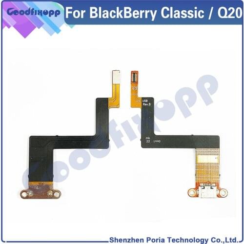For BlackBerry Classic USB Charger Charging Port Dock Connector Flex Cable Replacement For BlackBerry Q20