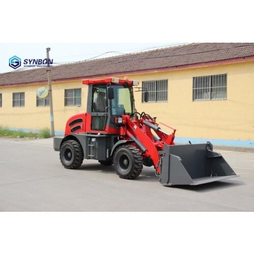 SYNBON New 1.2 Ton Wheel Loader Euro III Engine CE Hydraulic Loader SY912E