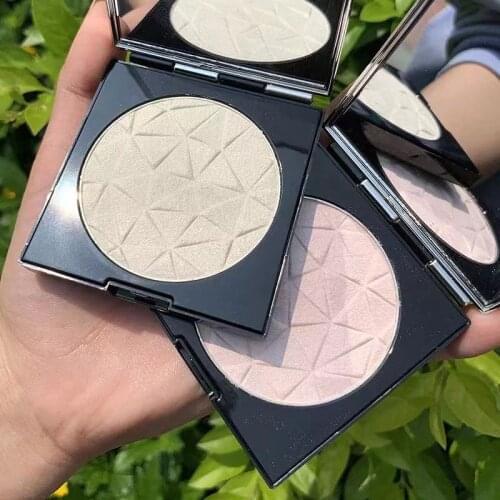 Creamy Glitter Highlighter Bronzer Palette Makeup Face Contour Shimmer Powder Body Base Illuminator Diamond Highlight Cosmetic