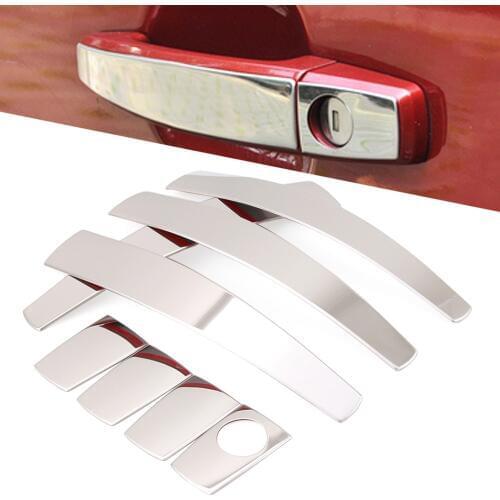 Hot Stainless Steel Trim Door Handle Cover Fit For Opel Zafira Astra Insignia Vectra Vauxhall Mokka Astra J Auto accessories